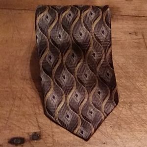 Mark Jason imported silk 90's tie